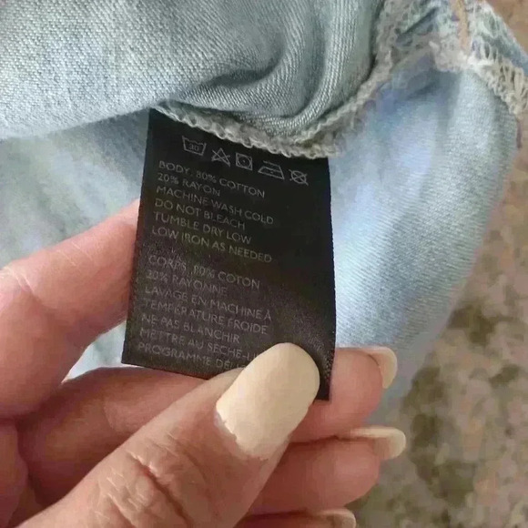 BDG Urban Outfitters Women's Denim Paisley Button Down Boho Vest S - Picture 11 of 13